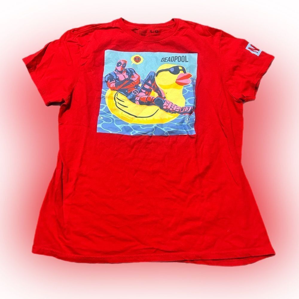 Marvel Neff Deadpool Rubber Duck T-shirt